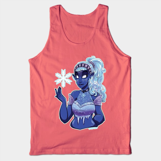 Ice Mage Tank Top by hrfarrington